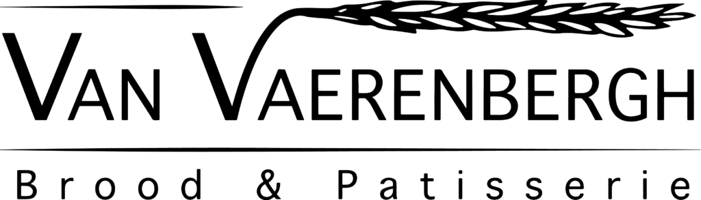 Van Vaerenbergh Brood & Patisserie logo met tarwe-aar, partner van OLF Nieuwkerken festival